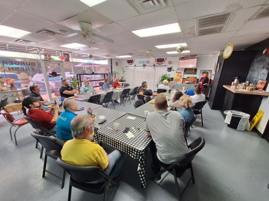 business-owners-networking Breakfast Networking Meeting in Conroe, Texas.